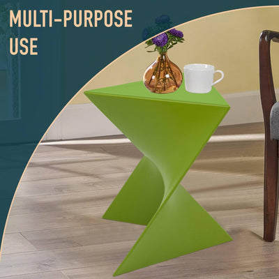 Modern Vanity Side Table, Green