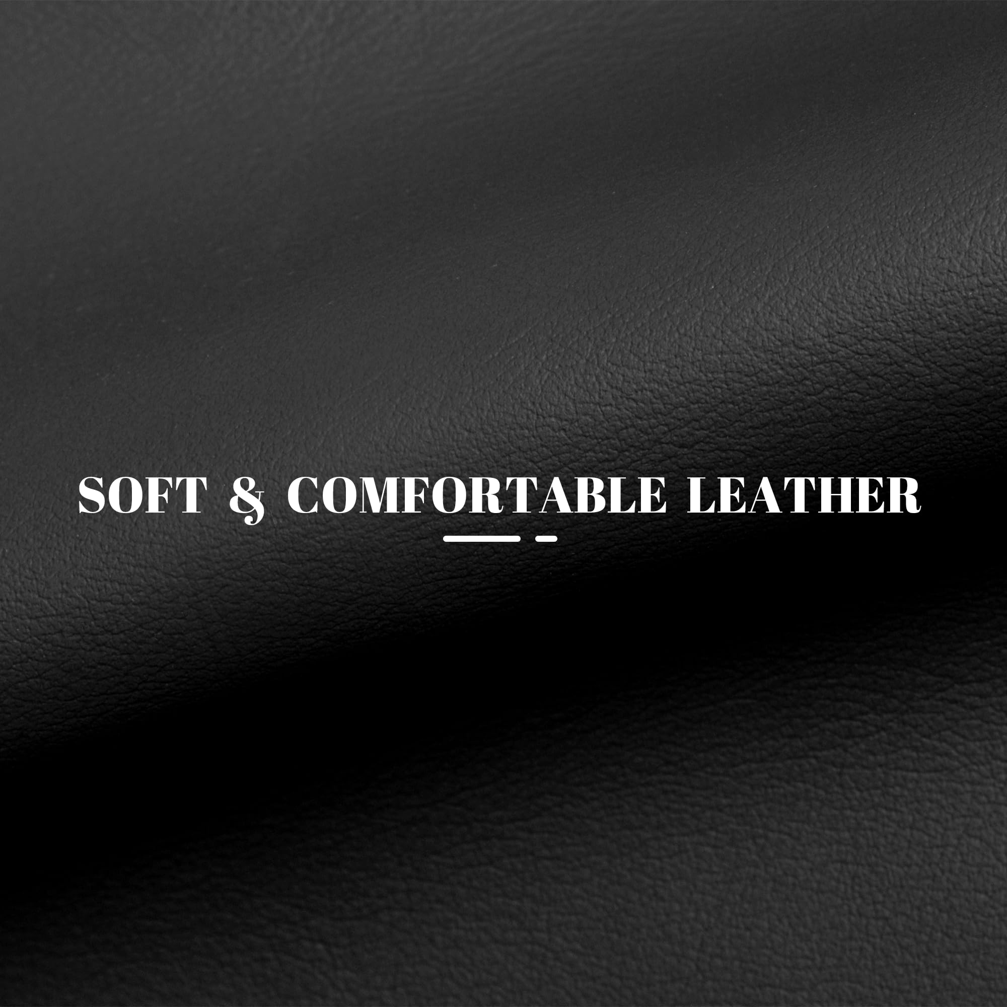 Ergonomic Power Recliner Chair for Long Hours, Leather Electric Luxury Office & Home Desk Chair with Heating and Ventilation,High Back Executive Home Office Desk Chair 400Lbs (Black)