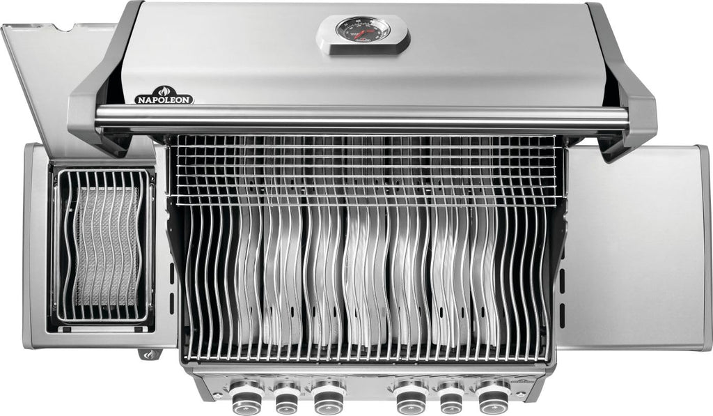 Rogue PRO 525 Natural Gas Grill with Infrared Side Burner, Stainless Steel, Durable 5-Burner Gas Grill