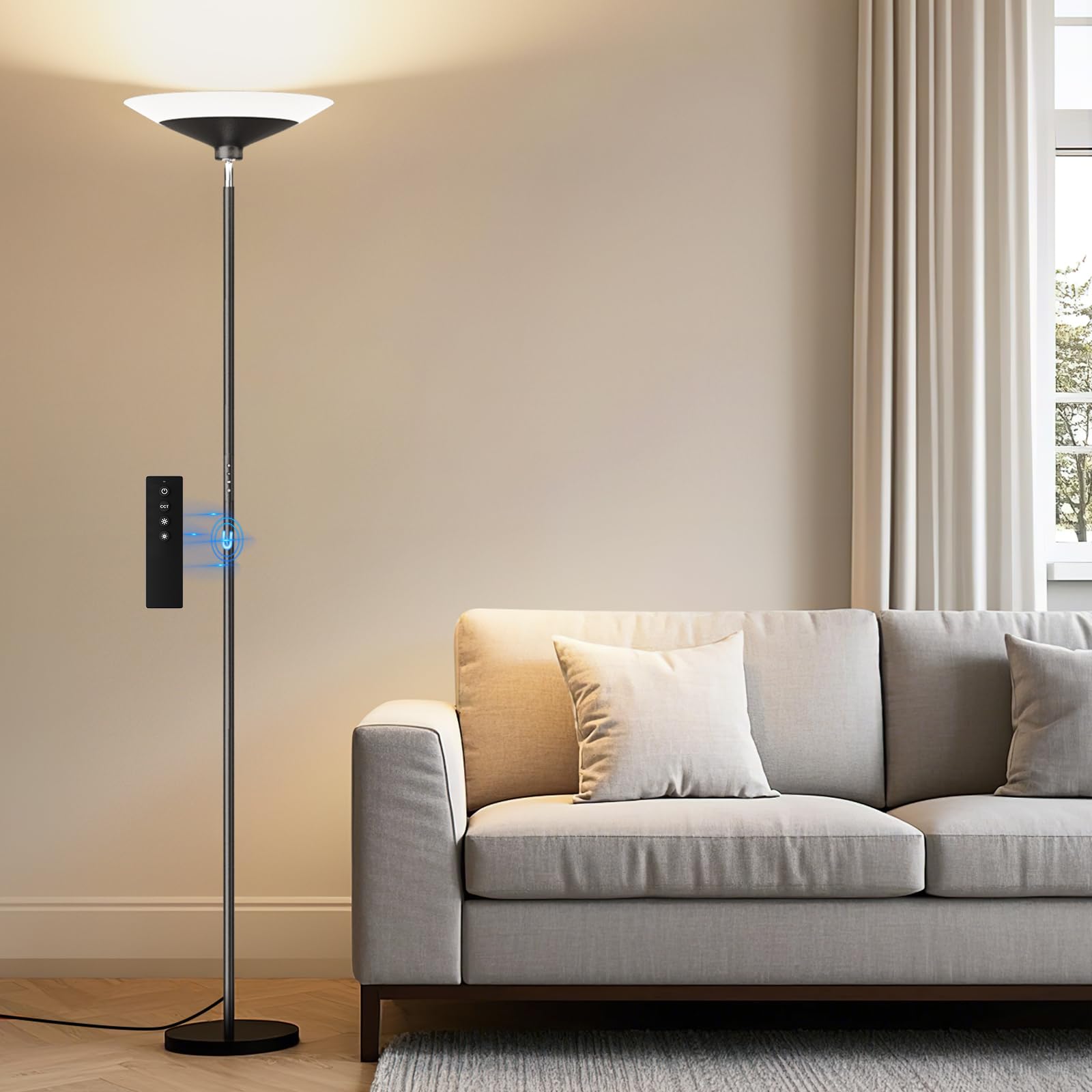 Torchiere Floor Lamp - 72