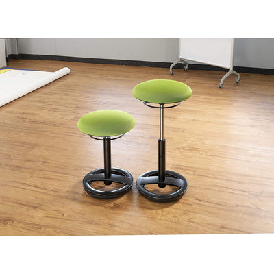 Twixt Active Movement Seating Chair, Ergonomic Support, Adjustable Height, Green Mesh