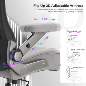 Big and Tall Office Chair 600lbs, Heavy Duty Executive Computer Desk Chair