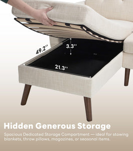 L Shaped Couch, 80