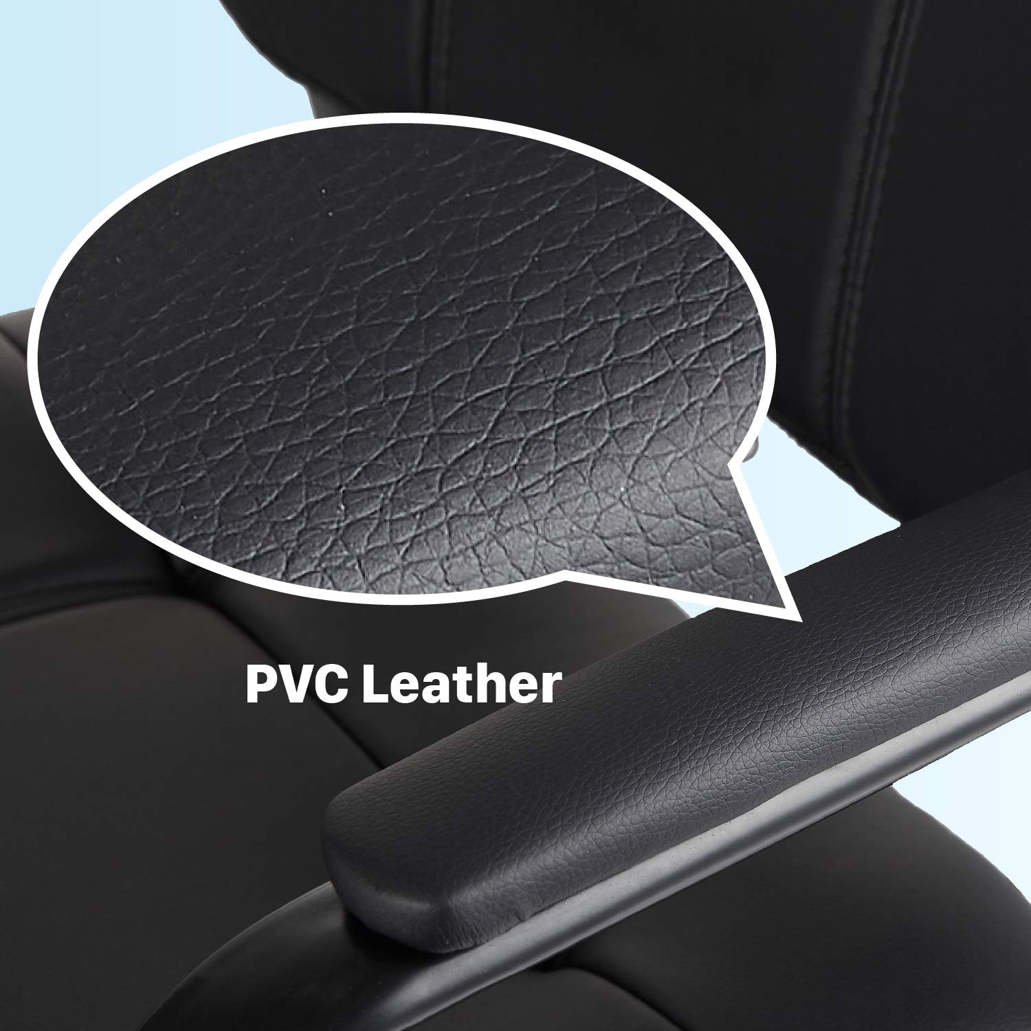 Classic Reception Chair with Padded Armrests and Sturdy Steel Frame, Ergonomic Guest Chair for Office Conference Waiting Meeting Room, Black (4 Pack)