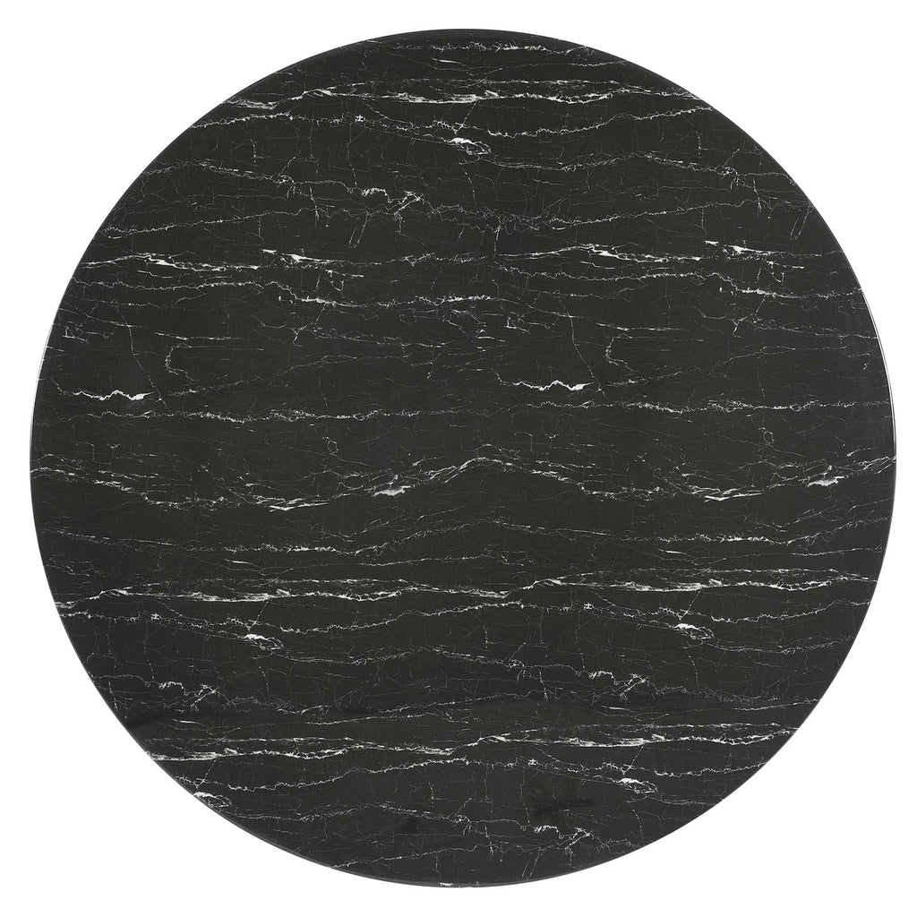 Dining Table, 60", Black Black