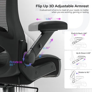 Big and Tall Office Chair 600lbs, Heavy Duty Executive Computer Desk Chair
