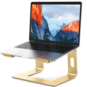 Aluminum Laptop Stand, Ergonomic Detachable Computer Stand, Notebook Riser, Laptop Mount Compatible with Air, Pro, Dell, HP, Lenovo More 10-15.6