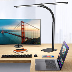 LED Desk Lamp, 24W Architect Desk Lamps with Base 31.5