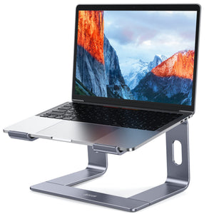 Aluminum Laptop Stand, Ergonomic Detachable Computer Stand, Notebook Holder, Laptop Mount Compatible with Air, Pro, Dell, HP, Lenovo More 10-15.6