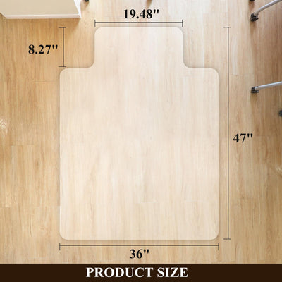 Office Chair Mat for Hardwood Floors - 36