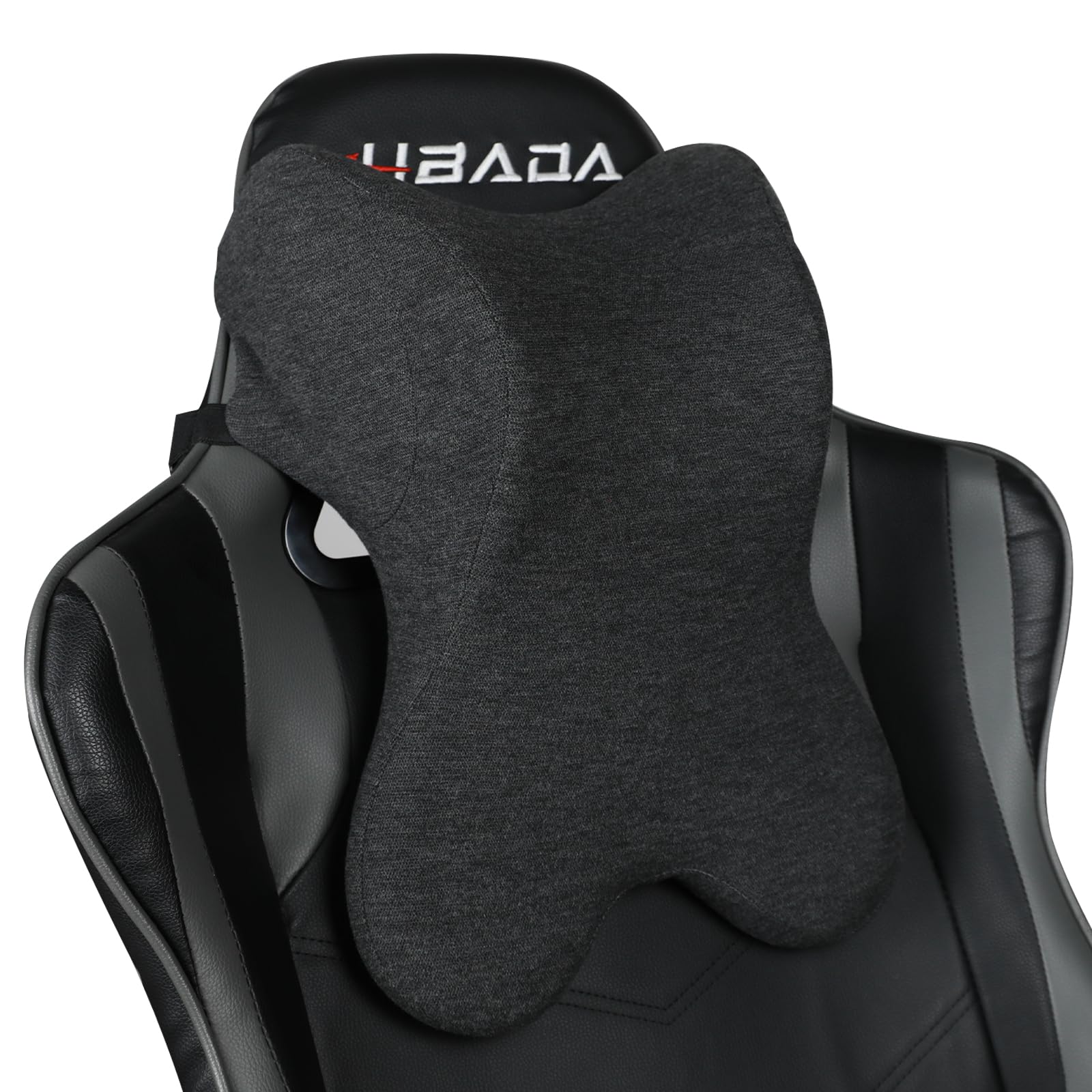 Neck Pillow for Driving Gaming Chair Headrest Pillow Office Chair Neck Pillow Ergonomic Design Double Straps Design Suitable for Different Heights