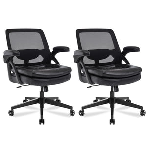 Big and Tall Office Chair, 500lbs Heavy Duty Ergonomic Mesh, Black