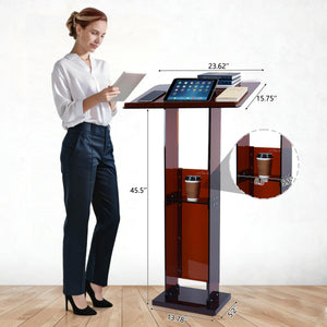 Acrylic Podium Stand 45.5