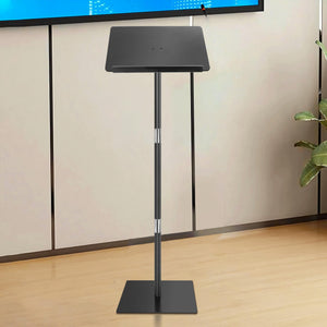 Podium Stand, Lecterns & Podiums, Acrylic Podium, Portable Podium Stand, Adjustable Angles with Metal Base, Podium for Classroom, Church, Weddings, Speech, 16