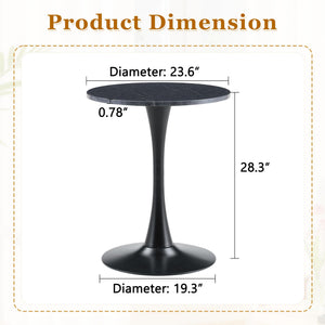 Round Dining Table, 23.6
