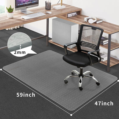 Office Chair Mat for Carpet Floors, 47