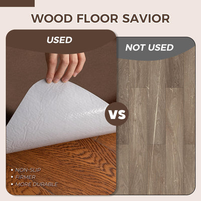 Office Chair Mat,Hard Floor Chair Mat Suitable for Hardwood and Tile Floors,Large Non-Slip Floor Protection Mat,Does Not Pill,Coffee(36