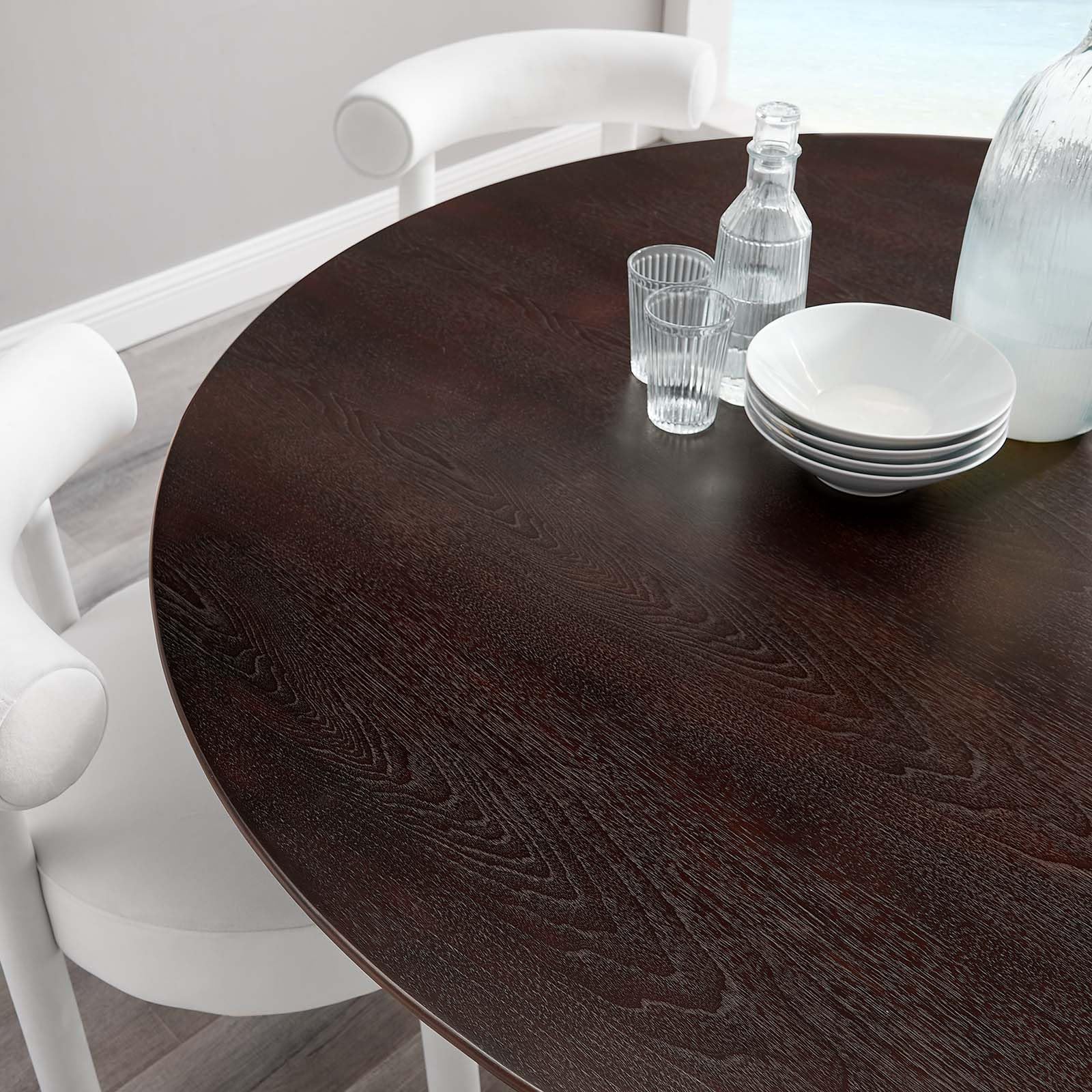 Dining Table, 60", Gold Cherry Walnut