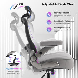 Big and Tall Office Chair 600lbs, Heavy Duty Executive Computer Desk Chair