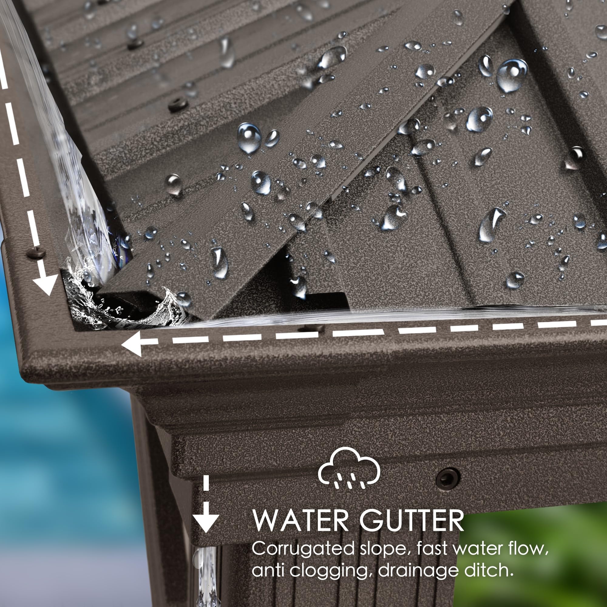 12' x 20' Hardtop Gazebo, Aluminum Frame with Galvanized Steel Double Roof, Outdoor Permanent Pavilion with Curtains and Netting for Patio, Backyard, Deck, Lawn (Brown)