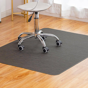 Office Chair Mat for Hardwood Floor Under Desk Computer Rolling Chair Mat for Wood/Tile Floor Non-Slip Heavy Duty Desk Rug PVC Plastic Hard Floor Protector 36