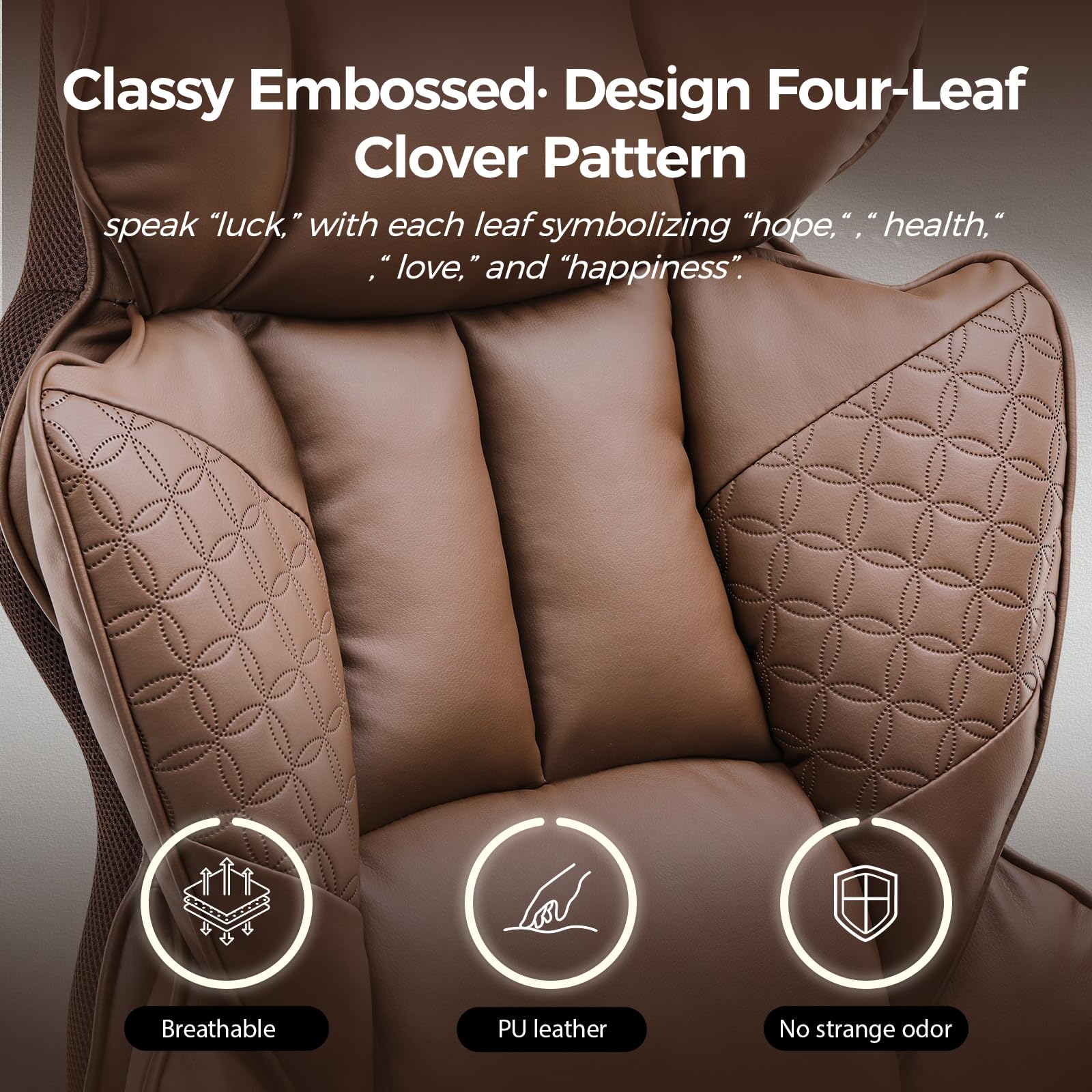 Big and Tall Office Chair Heavy Duty Wide Ergonomic Gaming Chair with Deluxe Embossing Designed Leather with Foot Rest,150°Reclining Adjustable Armrests Pocket Spring Back Support and Pillow