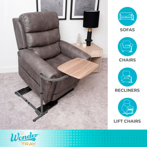 Wonder Tray, Adjustable Swivel Table, Large Laptop Stand, Couch Desk, Side Tables & Gaming Bench