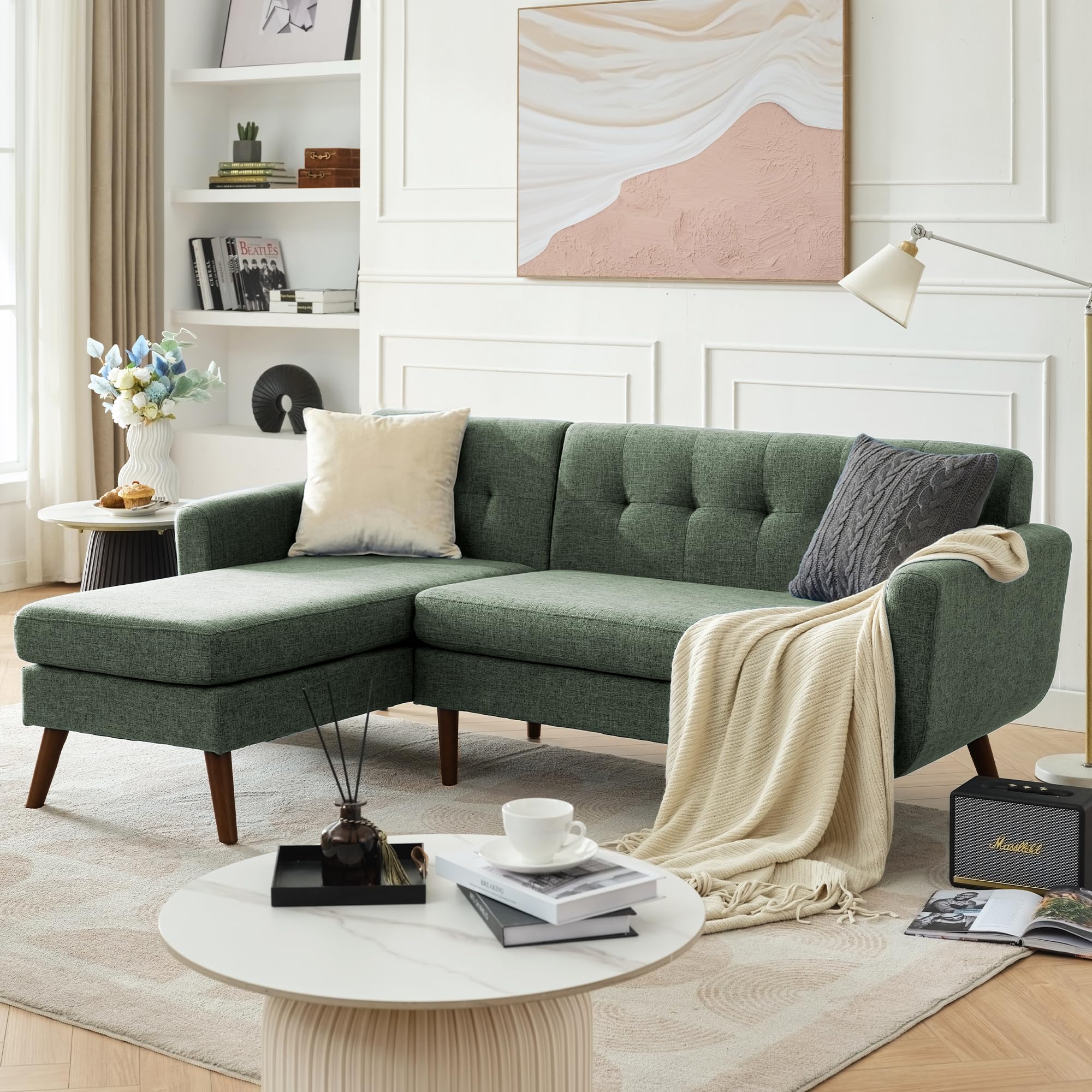 L Shaped Couch, 80