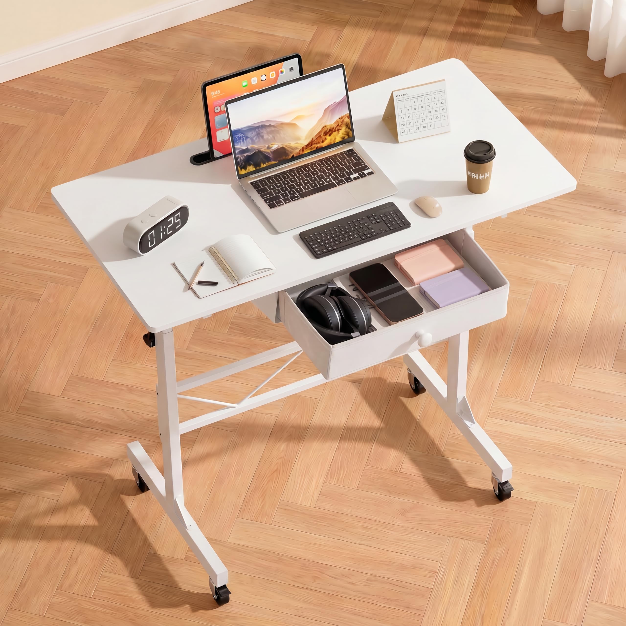 Portable Standing Desk Adjustable Height 30.7
