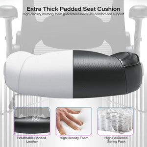 Big and Tall Office Chair 600lbs, Heavy Duty Executive Computer Desk Chair