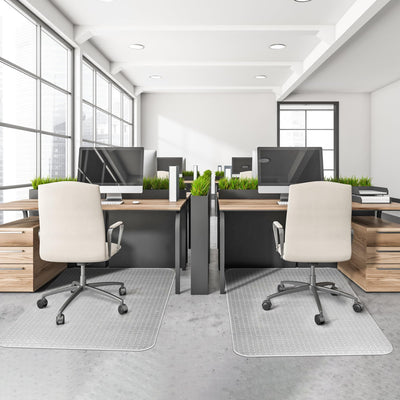 2 Pack Office Chair Mat for Carpets, 48