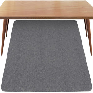 Office Chair Mat for Hardwood Floor,Office Computer Gaming Chair Mat for Tile Floor,Large Floor Protector Rug,Anti-Slip,Easy to Clean,Grey(48
