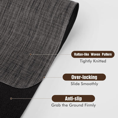 Office Chair Mat for Hardwood Floor and Low Pile Carpet, 36