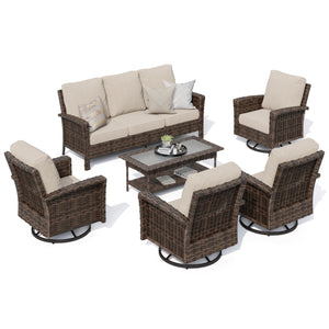 Luxury Patio Furniture Set with 5.5