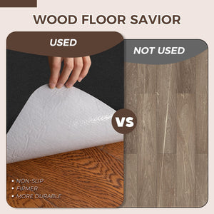 Office Chair Mat,Hard Floor Chair Mat Suitable for Hardwood and Tile Floors,Large Non-Slip Floor Protection Mat,Does Not Pill,Black(40