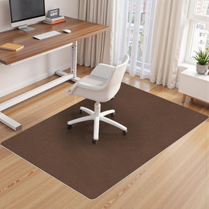Office Chair Mat,Hard Floor Chair Mat Suitable for Hardwood and Tile Floors,Large Non-Slip Floor Protection Mat,Does Not Pill,Coffee(36