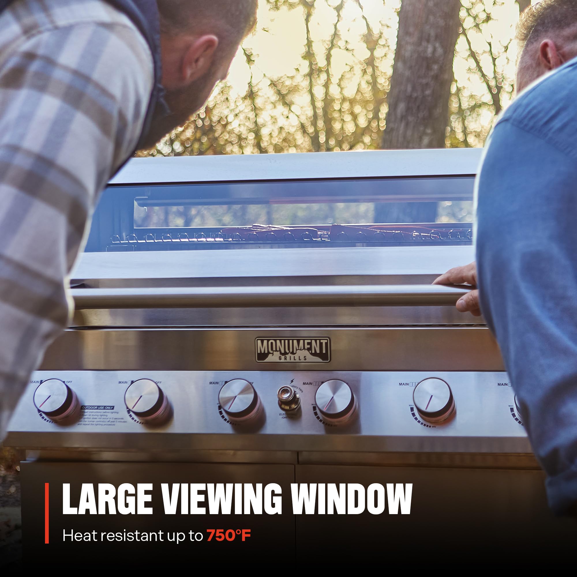 6+1 Convertible Natural Gas Smart bbq Grill, 6 Burners & 1 Side Burner Stainless Steel Denali 605 with Smart Technology, Knob Controls (Without Conversion Kit)