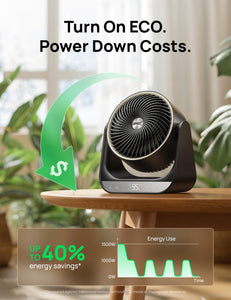 60° Vertical & 90° Horizontal 3D Oscillating Heating, 12 ft/s Long-Range Circulator, 3 Heat & 3 Fan Settings, Space Heaters for Indoor Use, Bedroom, Office, Black