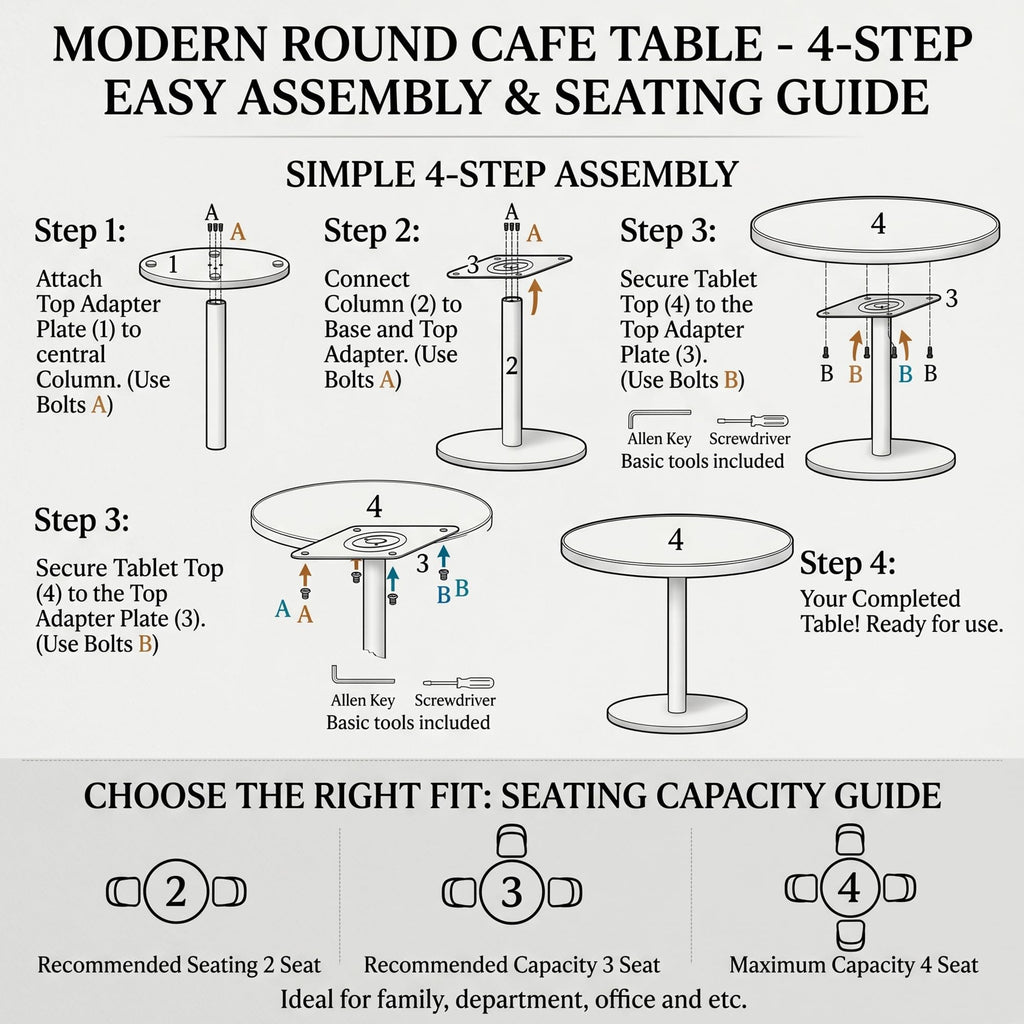 31.5" Tulip Table,Round Kitchen Dining Table for 2-4 with Thick Sintered Stone Top,Titanium Golden Pedestal Base,Heat-Resistant,Bistro Table for Dining Room,Café,Small Space（Silk Floating）