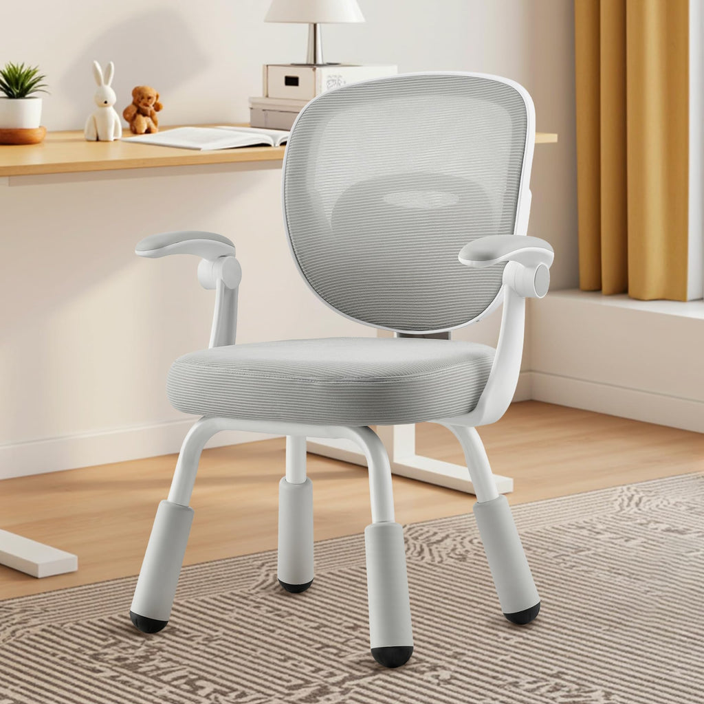 Kids Desk Chair, Kids Study Chair,Height-Adjustable with Back Support, Ergonomic Design, Multifunctional for Study, Work & Dining – Ideal for Boys & Girls' Bedrooms & Schools