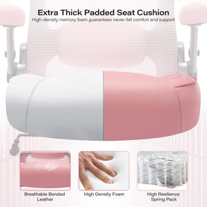 Big and Tall Office Chair 600lbs, Heavy Duty Executive Computer Desk Chair