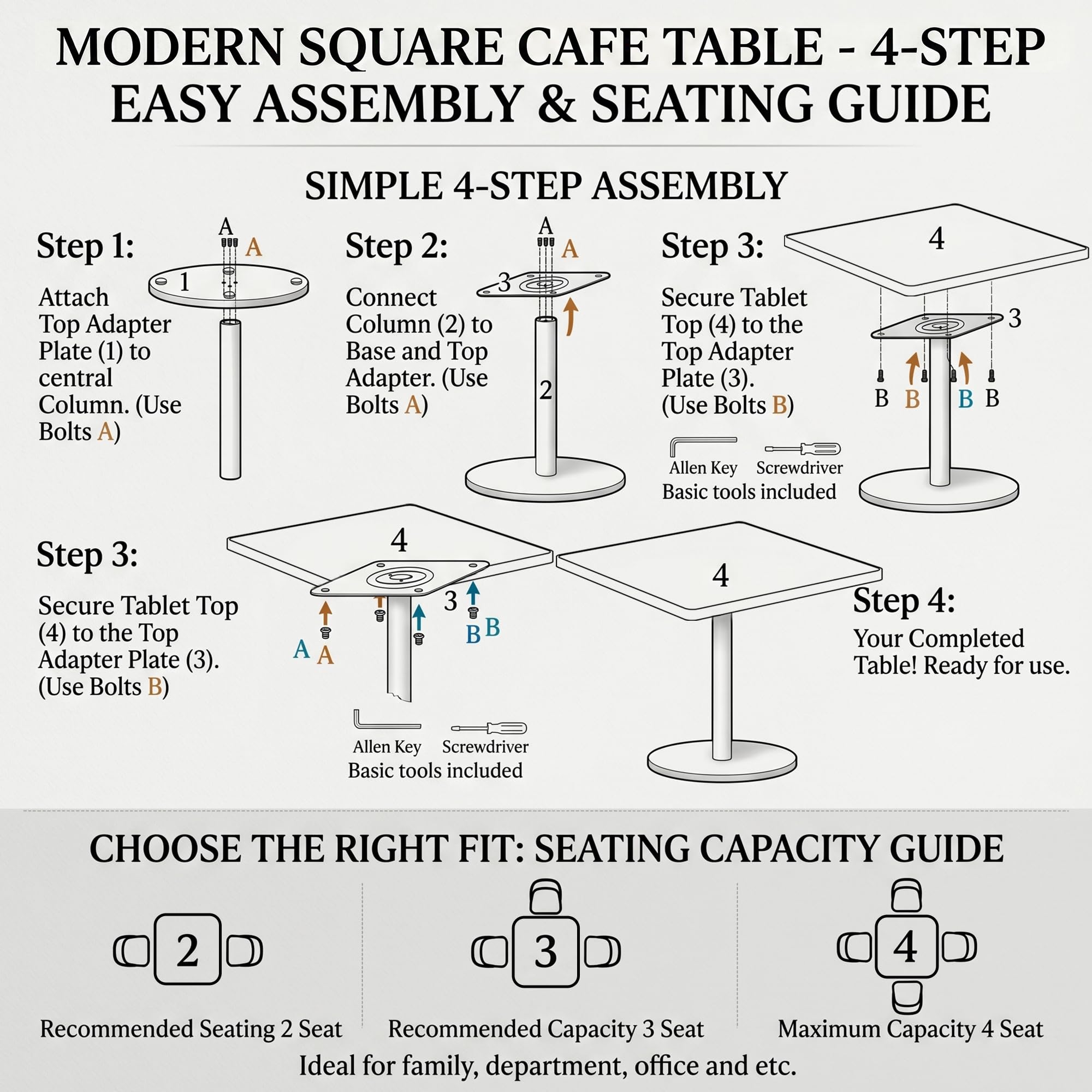 31.5" Tulip Table,Square Kitchen Dining Table for 2-4 with Thick Sintered Stone Top,Titanium Golden Pedestal Base,Heat-Resistant,Bistro Table for Dining Room,Café,Small Space（Gilded Chord）