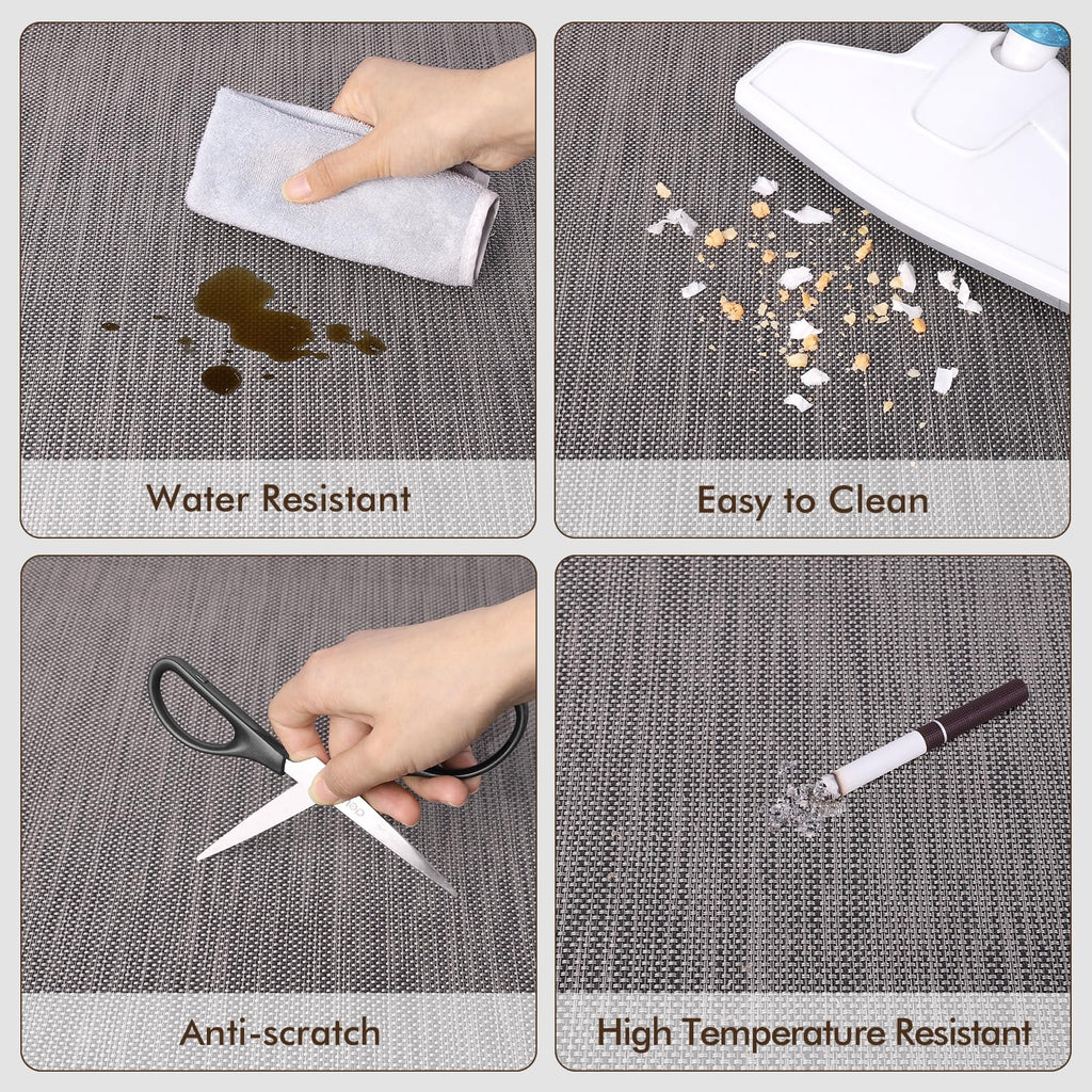 Office Chair Mat for Hardwood Floor, 36" x 48" Desk Computer Chair Mat for Hard Wood and Tile Floor, Large Anti-Slip Hard Floor Protector Rolling Chair Mat, PVC Mat Desk Rug for Office Home