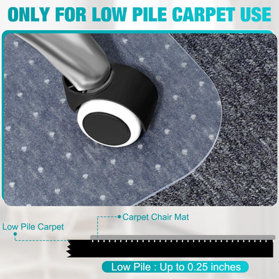 Office Chair Mat for Carpets, 48