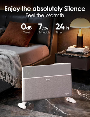 Convection Panel Space Heater for Large Room,Smart Quiet Heater Inverter Energy Efficient for Indoor Use