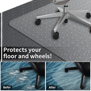 Office Chair Mat for Carpeted Floor, 63