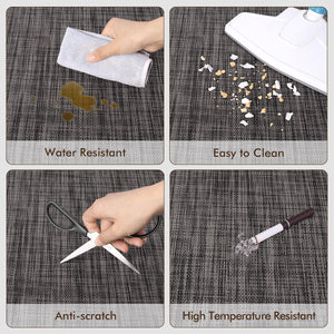 Office Chair Mat for Hardwood Floor and Low Pile Carpet, 36