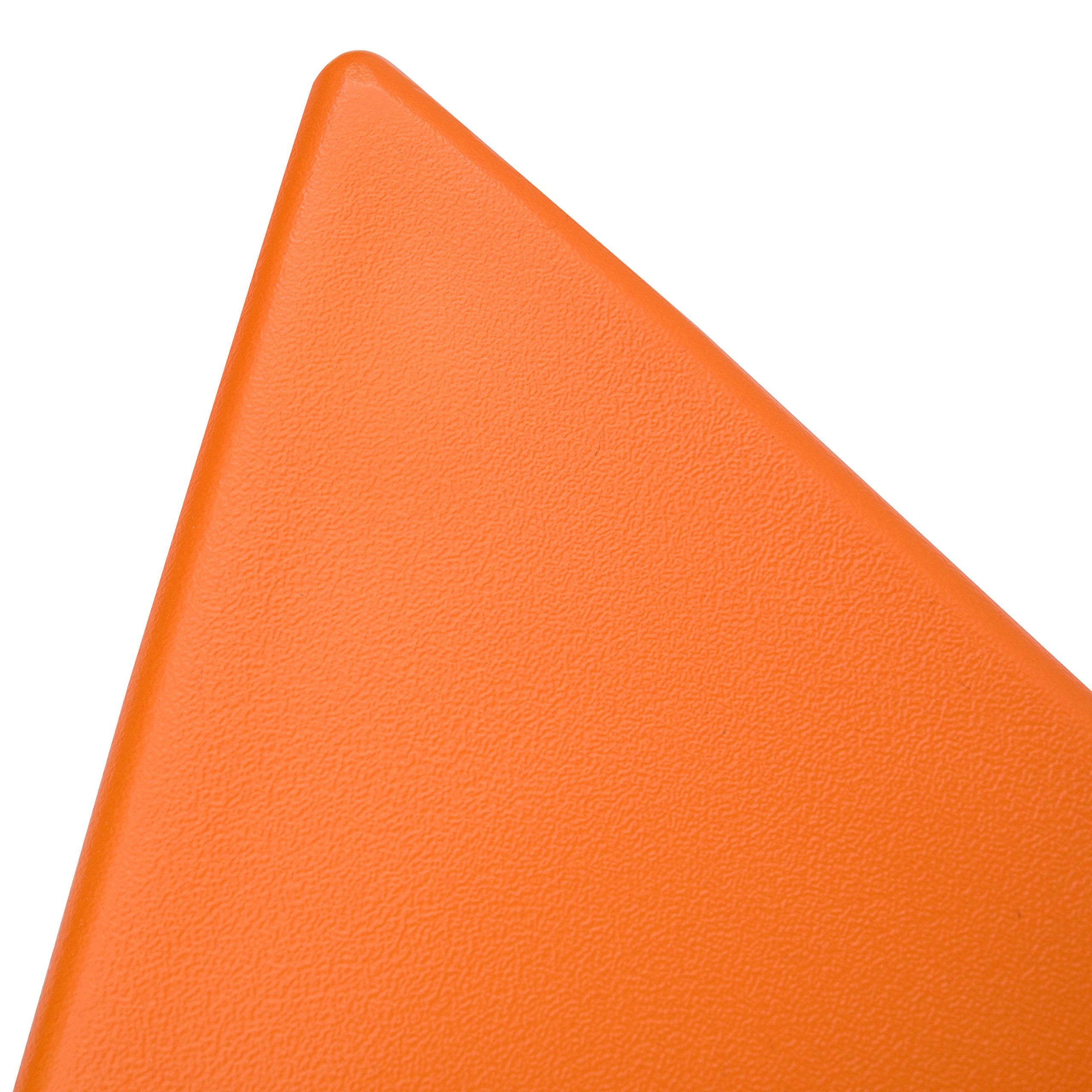 Modern Vanity Side Table, Orange