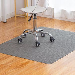 Office Chair Mat for Hardwood Floor Under Desk Computer Rolling Chair Mat for Wood/Tile Floor Non-Slip Heavy Duty Desk Rug PVC Plastic Hard Floor Protector 36